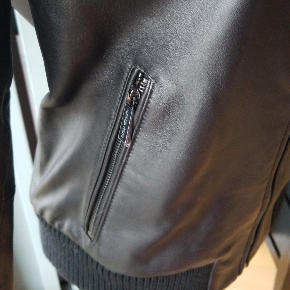 Micheal Kors leather jacket - Picture 5 of 8